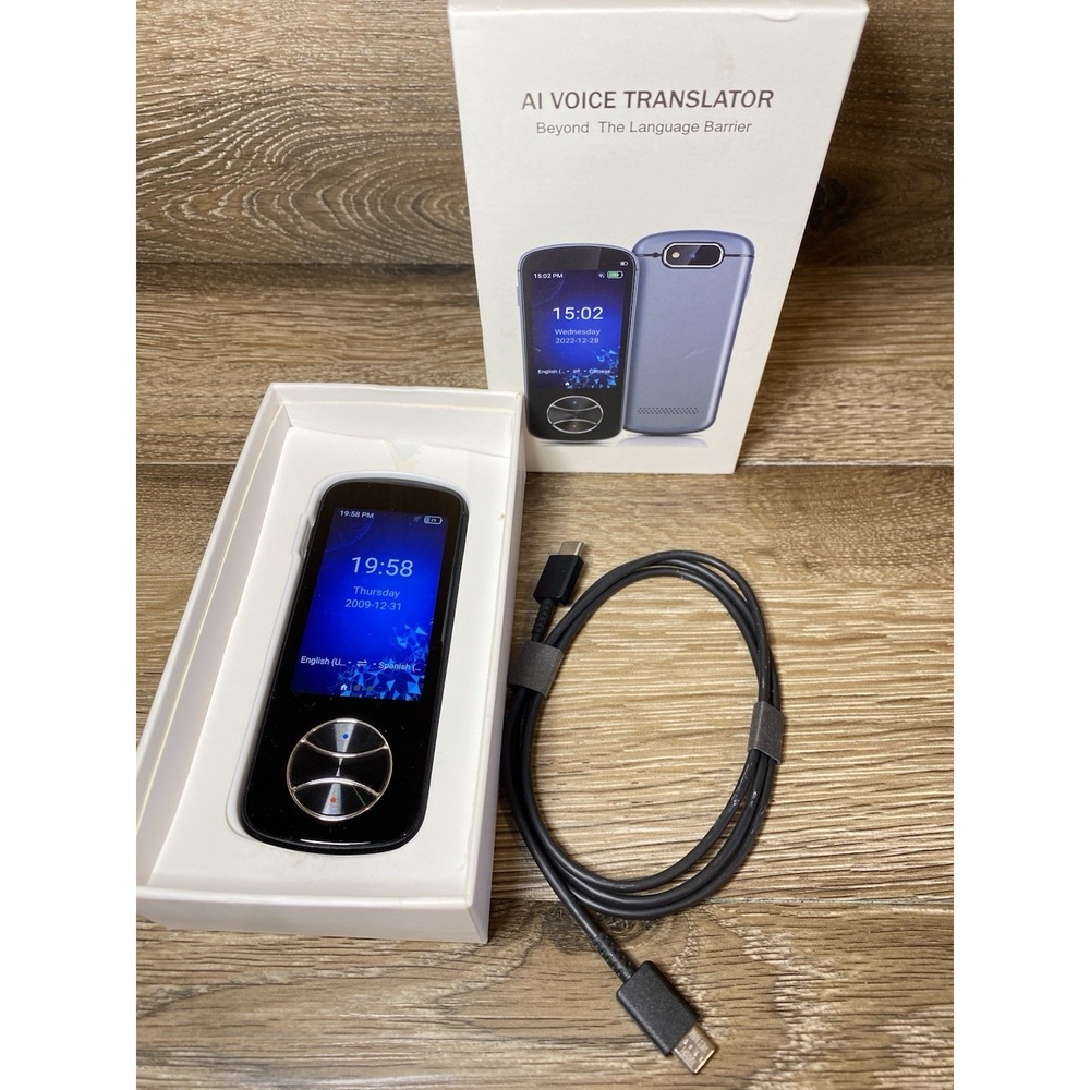 AI Voice Translator Wifi Bluetooth Image Translator Slightly Used